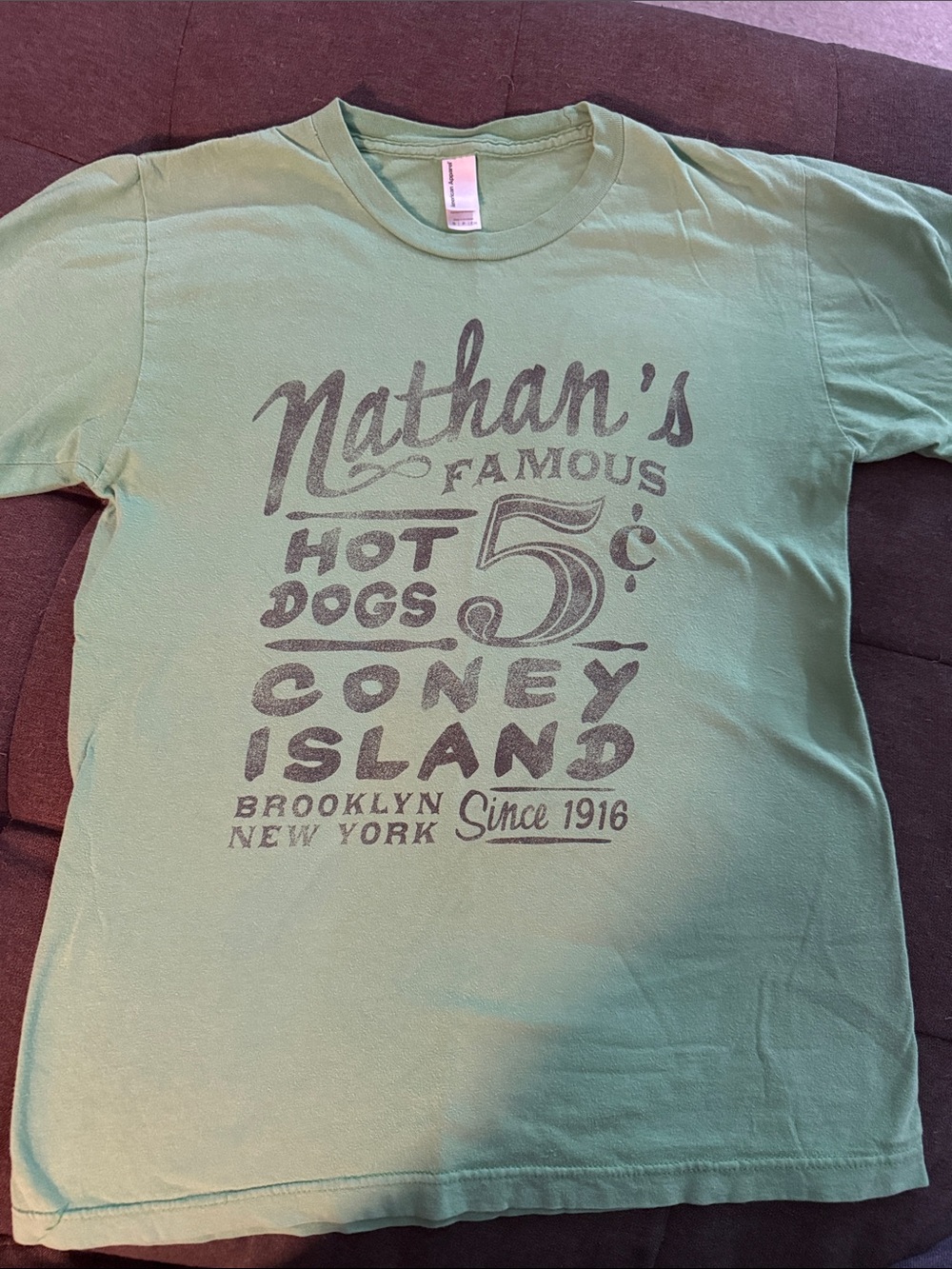 Nathan's Coney Island Graphic Tee-S